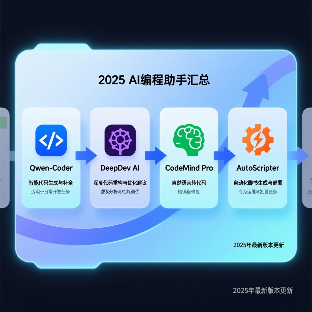 2025ai编程助手汇总  编程助手介绍
